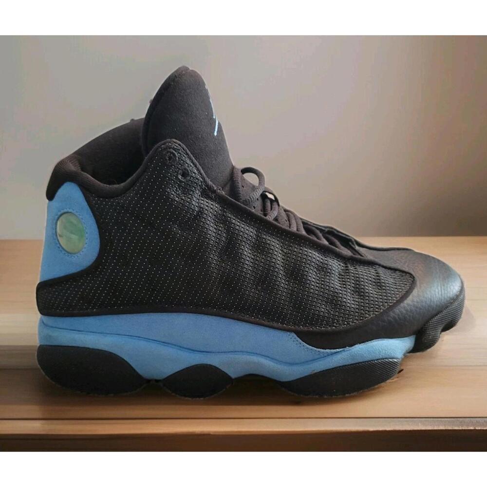Size 9 - Jordan 13 Retro Mid Black University Blue